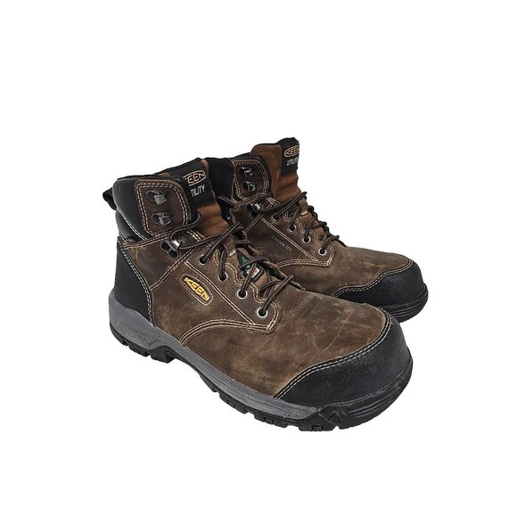 Keen Men's 1029855 Evanston 6 Inch Composite Toe Waterproof Work Boot 10.5EE